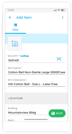 Upload your inventory to experience real time inventory management